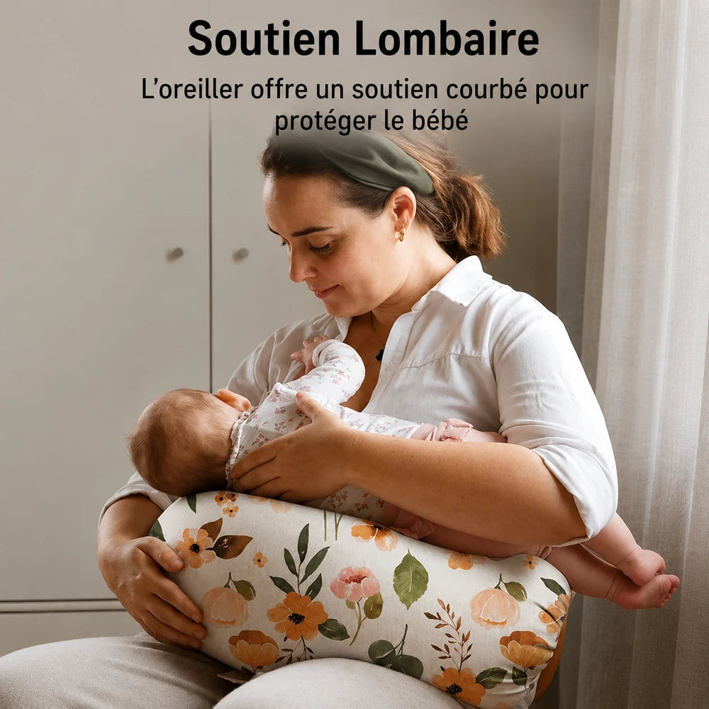 Oreiller Allaitement Multifonctionnel Coton